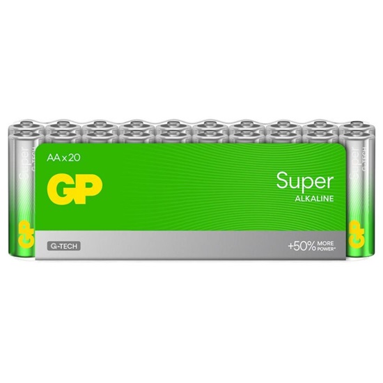 GP Super Alkaline G-TECH LR6 / AA Alkaline Battery (GPB20950)-GPB20950