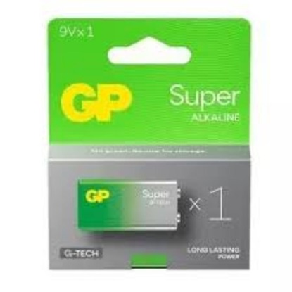 GP Super Alkaline G-TECH 6LR61/9V Alkaline Battery (GPB20309)-GPB20309