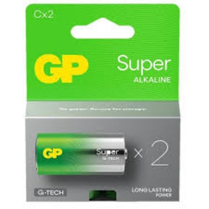 GP Super Alkaline G-TECH LR14/C Alkaline Battery (GPB20298)-GPB20298