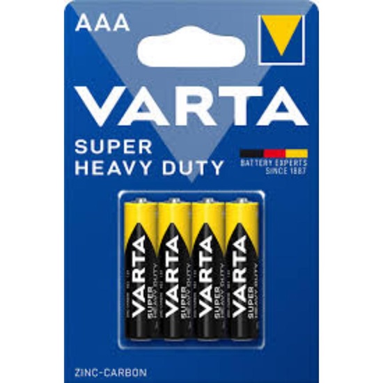 Varta R03 AAA Superlife / Super Heavy Duty Zinc-Carbon Battery (blister) (VART20699)-VART20699