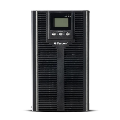 Tescom UPS PRIME TOWER 3kVA/3000W LCD with 6 x 12V 9Ah 12A (UPS.0941) (TSUPS0941)-TSUPS0941
