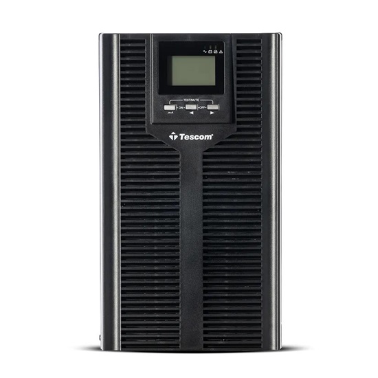Tescom UPS PRIME TOWER 3kVA/3000W LCD with 6 x 12V 9Ah 12A (UPS.0941) (TSUPS0941)-TSUPS0941