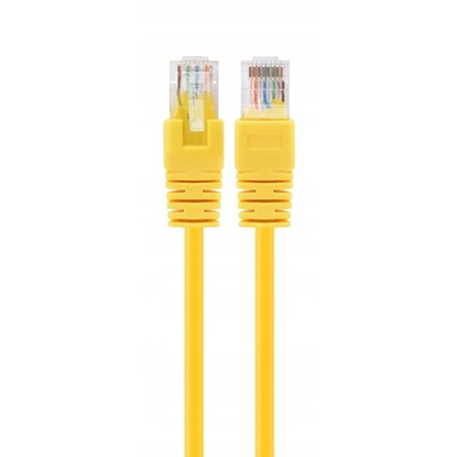 Εικόνα της Gembird Patch Cord CAT.5e Cast Casing 0.5m Yellow (PP12-0.5M/Y) (GEMPP12-0.5M/Y)