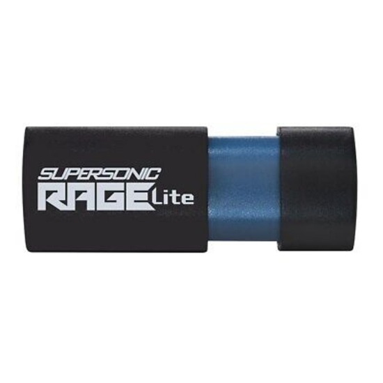 Patriot Supersonic Rage Lite 32 GB Black/Blue USB-A 3.2 Gen 1 (PEF32GRLB32U) (PATRPEF32GRLB32U)-PATRPEF32GRLB32U
