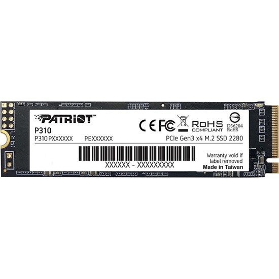 Patriot P310 240 GB PCIe 3.0 x4 NVMe 1.3 M.2 2280 (P310P240GM28) (PATRP310P240GM28)-PATRP310P240GM28