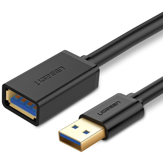 Ugreen USB 3.0 extended cable 0.5m black (30125) (UGR30125)-UGR30125