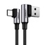 Ugreen Angle cable USB to USB-C US176 3A 1m black (20856) (UGR20856)-UGR20856