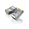 Ugreen Ethernet RJ45 Metal plug 8P/8C Cat.6 UTP 10pcs. (20333) (UGR20333)-UGR20333