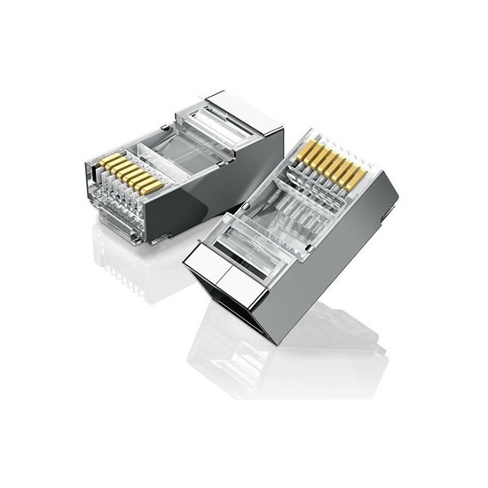 Ugreen Ethernet RJ45 Metal plug 8P/8C Cat.6 UTP 10pcs. (20333) (UGR20333)-UGR20333
