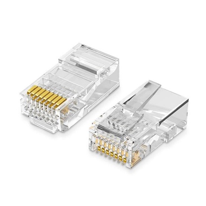 Ugreen Ethernet RJ45 Plug 8P/8C Cat.5/5e UTP 50pcs. (20331) (UGR20331)-UGR20331