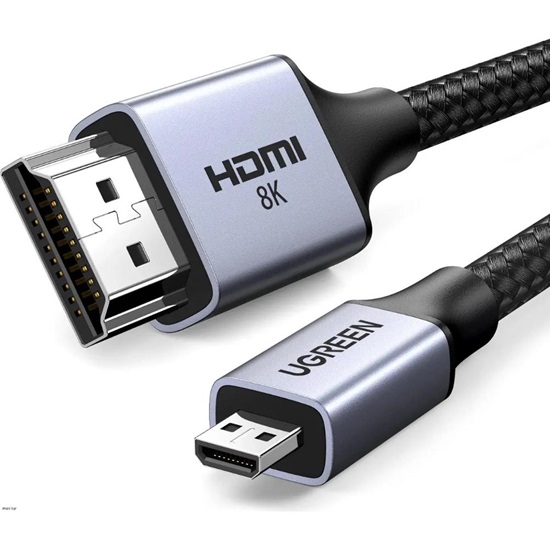 Ugreen Micro HDMI - HDMI Cable 8K HD164 1m (15516) (UGR15516)-UGR15516