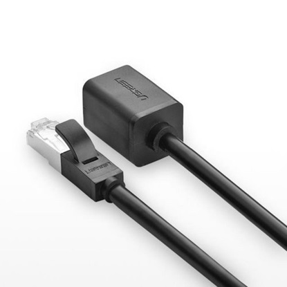 Ugreen Cat 6 FTP Ethernet RJ45 Extension Male/Female PatchCords with Shielding 3m black (11282) (UGR11282)-UGR11282