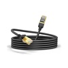 Ugreen Flat network cable Ethernet RJ45 Cat.7 STP 15m Black (11274) (UGR11274)-UGR11274