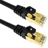 Ugreen NW107 Ethernet RJ45 Round network cable Cat.7 STP 2m Black (11269) (UGR11269)-UGR11269