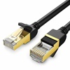 Ugreen Ethernet RJ45 Flat network cable Cat.7 STP 0.5m Black (11229) (UGR11229)-UGR11229