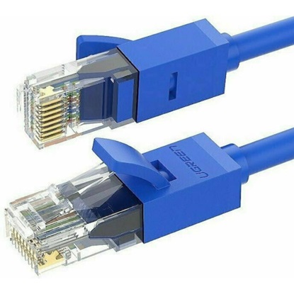 Ugreen Ethernet RJ45 Rounded Network Cable Cat.6 UTP 1m Blue (11204) (UGR11204)-UGR11204