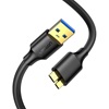 Ugreen USB 3.0 - micro USB 3.0 cable US130 2m black (10843) (UGR10843)-UGR10843