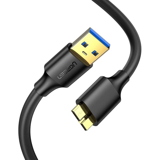Ugreen USB 3.0 - micro USB 3.0 cable US130 2m black (10843) (UGR10843)-UGR10843