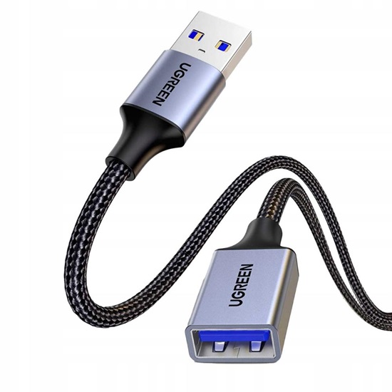 Ugreen Extension Cable USB 3.0 male USB to female USB 0.5m black (10494) (UGR10494)-UGR10494
