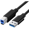Ugreen Printer Cable USB 3.0 A-B US210 2m black (10372) (UGR10372)-UGR10372