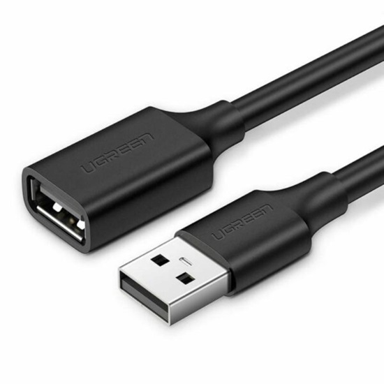 Ugreen USB 2.0 extension cable US103 5m black (10318) (UGR10318)-UGR10318