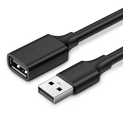 Ugreen USB 2.0 extension cable US103 3m black (10317) (UGR10317)-UGR10317