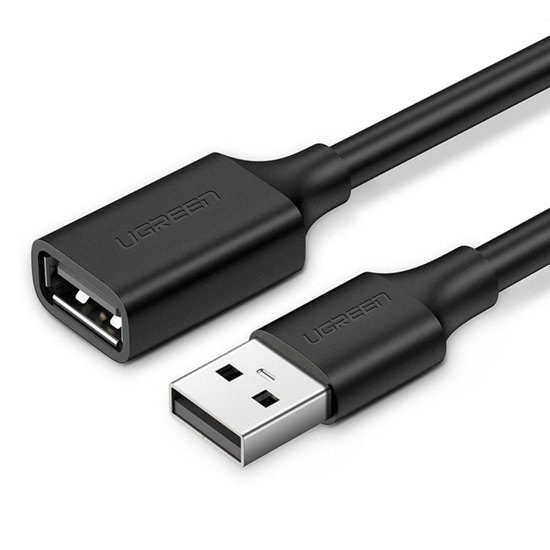 Ugreen USB 2.0 extension cable US103 2m black (10316) (UGR10316)-UGR10316