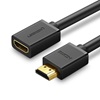 Ugreen HDMI male to HDMI female cable HD107 FullHD 3D 2m black (10142) (UGR10142)-UGR10142