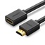 Ugreen HDMI male to HDMI female cable HD107 FullHD 3D 2m black (10142) (UGR10142)-UGR10142
