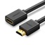 Ugreen HDMI male to HDMI female cable HD107 FullHD 3D 0.5m black (10140) (UGR10140)-UGR10140