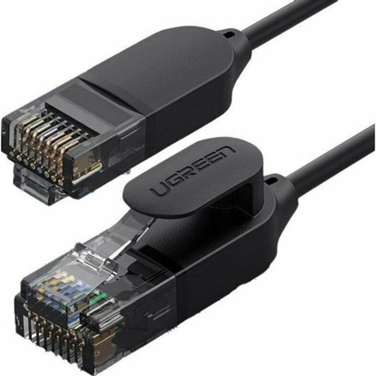 Ugreen NW122 Ethernet cable RJ45 Cat.6A UTP 3m black (70653) (UGR70653)-UGR70653