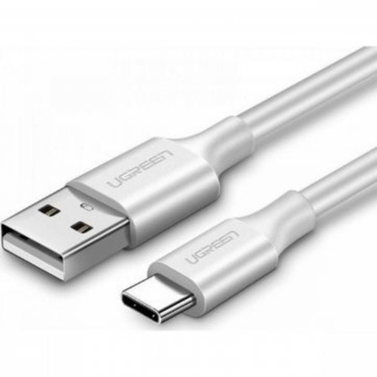 Ugreen USB cable to USB-C QC3.0 1m white (60121) (UGR60121)-UGR60121