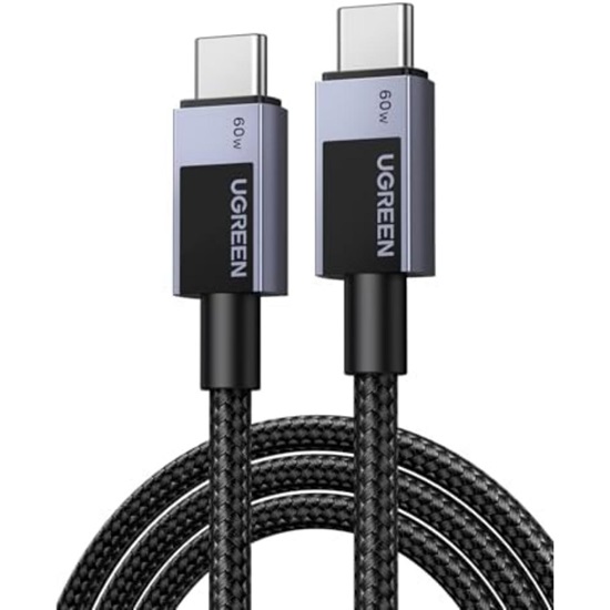 Ugreen USB-C to USB-C cable L524 60W PD 3m gray (55776) (UGR55776)-UGR55776