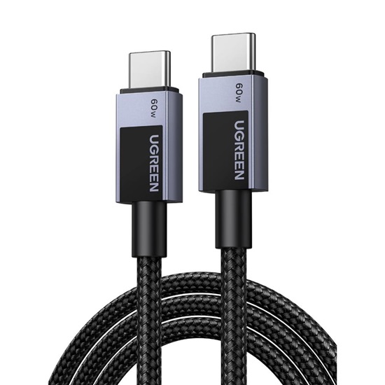 Ugreen USB-C to USB-C cable L524 PD 60W 2m gray (55775) (UGR55775)-UGR55775