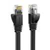 Ugreen Ethernet RJ45 Flat Network Cable Cat.6 UTP 3m Black (50175) (UGR50175)-UGR50175