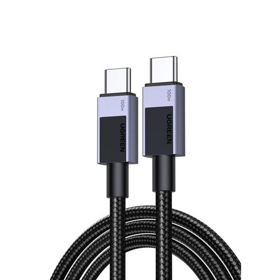 Ugreen USB-C to USB-C PD Fast Charging Cable L512 Space Gray 3m (45065) (UGR45065)-UGR45065