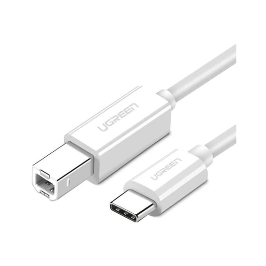 Ugreen USB 2.0 C-B US241 to 1.5m printer cable white (40417) (UGR40417)-UGR40417