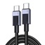 Ugreen USB-C to USB-C PD Fast Charging Cable L512 Space Gray 0 5m (35985) (UGR35985)-UGR35985