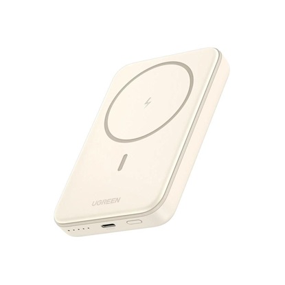 Ugreen Magnetic Powerbank 5000mAh PB560 USB-C 15W beige (25207) (UGR25207)-UGR25207