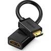 Ugreen 20137 Adapter Mini HDMI to HDMI 22cm black (20137) (UGR20137)-UGR20137