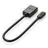 Ugreen Adapter 20134 Micro HDMI to HDMI 20cm Black (20134B) (UGR20134B)-UGR20134B