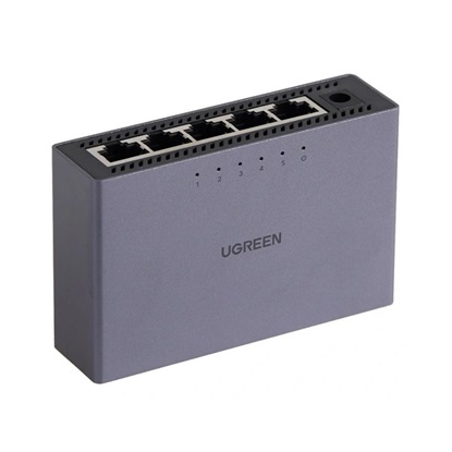 Ugreen CM633 Διακόπτης GigaBit Ethernet 5 θυρών μαύρο (15641EU) (UGR15641EU)-UGR15641EU