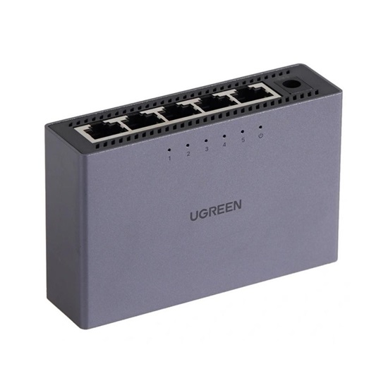Ugreen CM633 Διακόπτης GigaBit Ethernet 5 θυρών μαύρο (15641EU) (UGR15641EU)-UGR15641EU