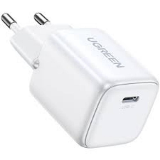 Ugreen Charger 15326 Nexode mini USB-C PD3.0 QC4.0 GaN 30W white (15326) (UGR15326)-UGR15326
