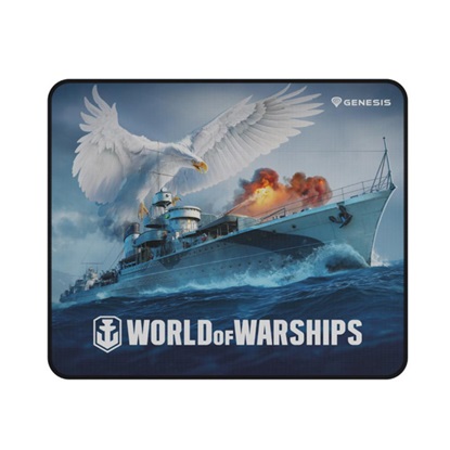 Genesis Gaming Mouse Pad Carbon 500, Wows Thunder, 30 x 25 cm (NPG-1738) (GNSNPG-1738)-GNSNPG-1738