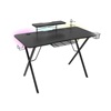 Genesis Gaming Desk Holm 300 RGB Black (NDS-1550) (GNSNDS-1550)-GNSNDS-1550