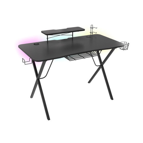 Genesis Gaming Desk Holm 300 RGB Black (NDS-1550) (GNSNDS-1550)-GNSNDS-1550