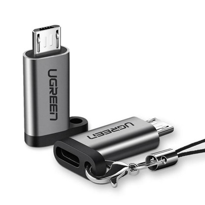 Ugreen USB-C to Micro USB Adapter US282 gray (50590) (UGR50590)-UGR50590