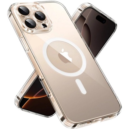 Ugreen Magnetic Case MagSafe CA112 for iPhone 16 Pro Max anti-yellowing Transparent (45924) (UGR45924)-UGR45924