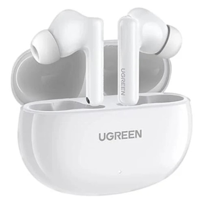 Ugreen Ακουστικά TWS WS205 HiTune Hybrid ANC λευκό (45585) (UGR45585)-UGR45585
